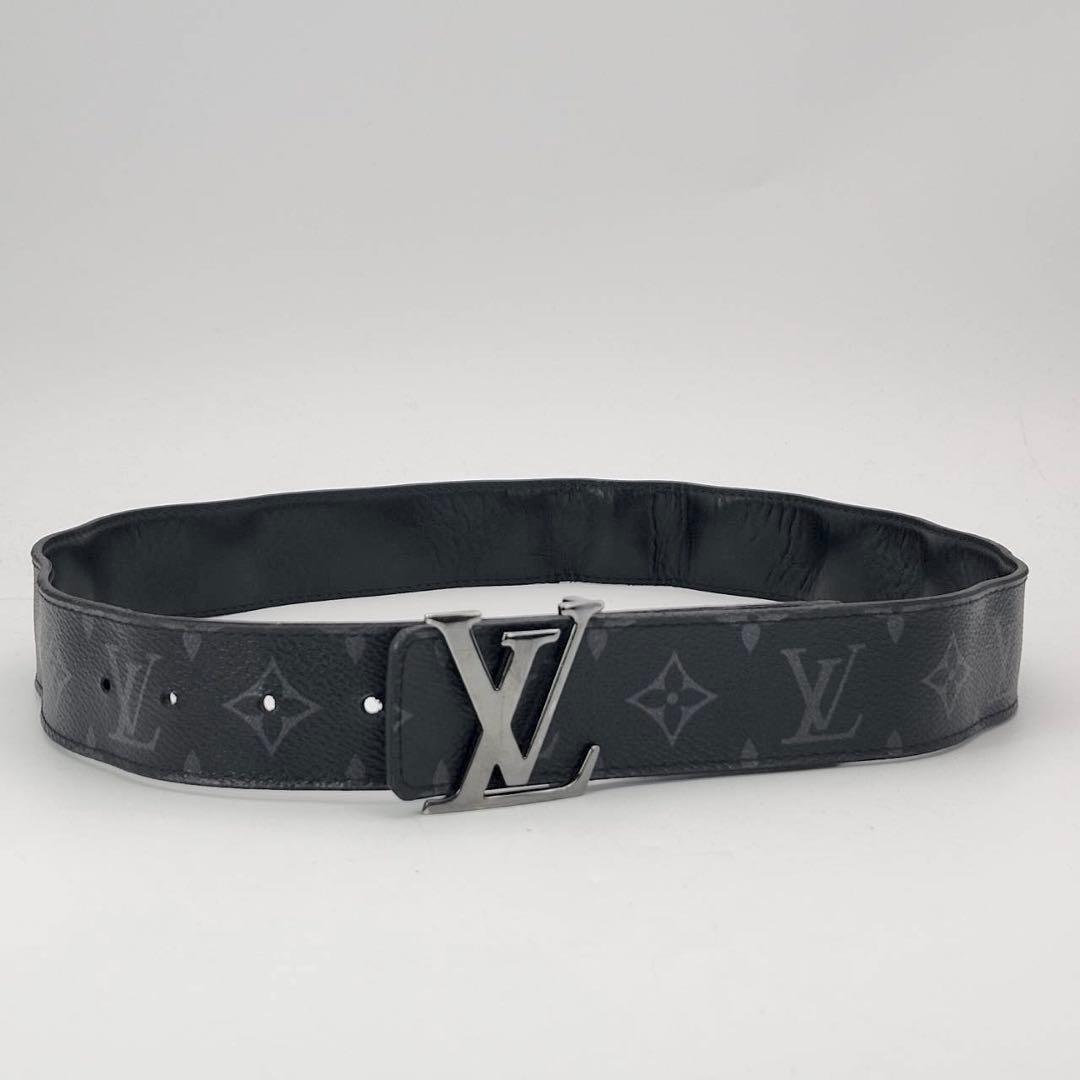ルイヴィトン サンチュール モノグラム　LVイニシャル　シルバー　ベルト
