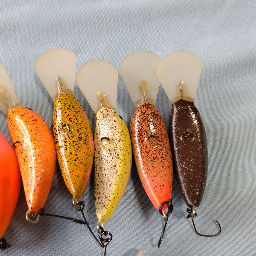 小菅クランク　エリアトラウト　クランクベイト ハンドメイドルアー　23個セット