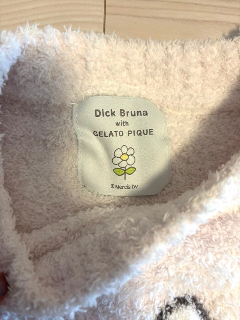 タグ付き未使用gelato pique ミッフィー ベビモコジャガードワンピース