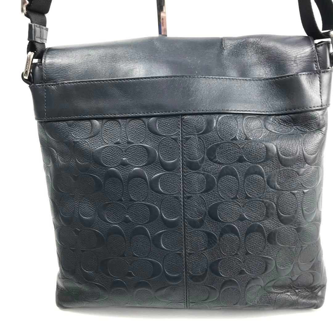 【チャーリーパパさま専用】コーチ ブラック ショルダーバッグ 72220
