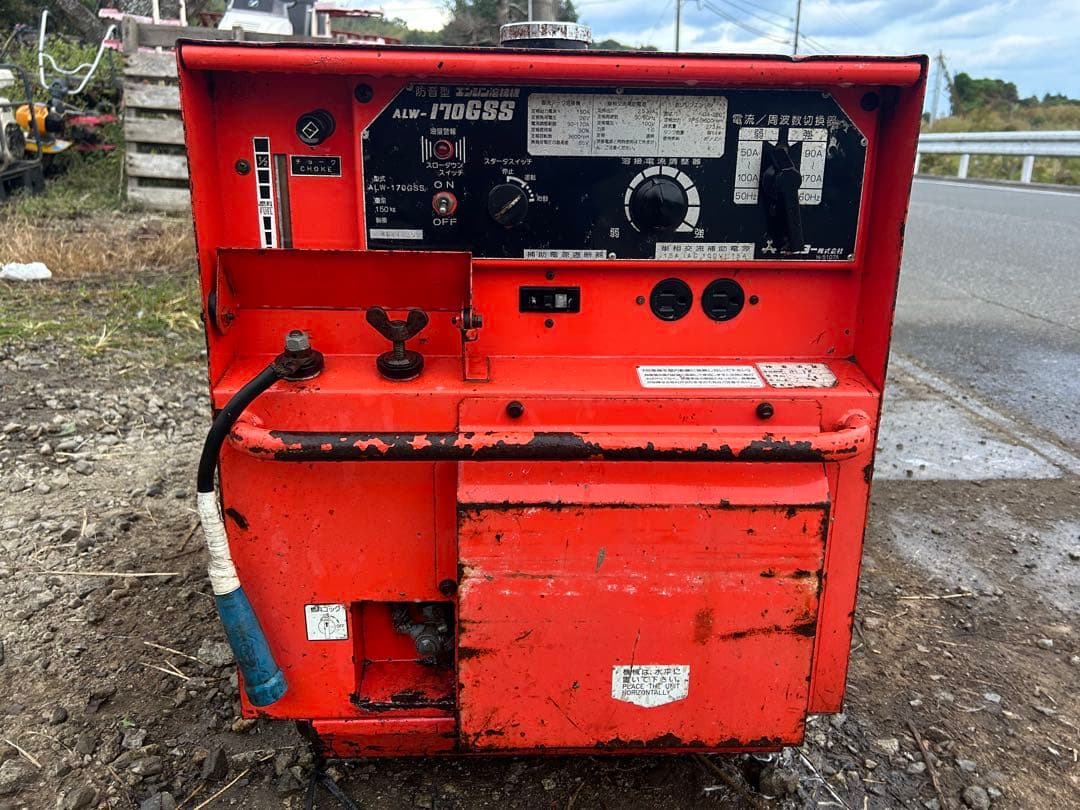 宮崎　Denyo ウェルダ セル　発電機　溶接機　エンジン溶接機 アーク溶接機