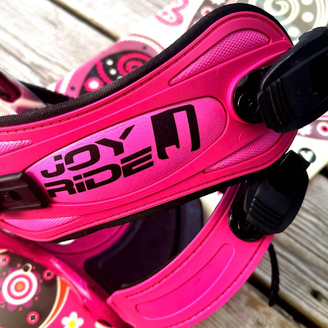 AIRWALK かわいいハート柄レディース スノーボード140㎝ビンディング付き