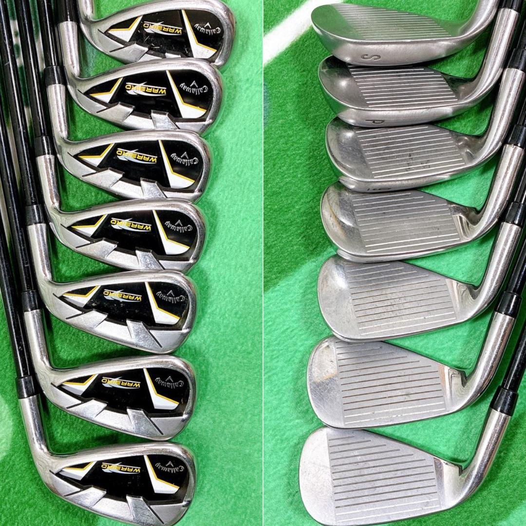 Callaway WARBIRDメンズ ゴルフクラブセット　9本