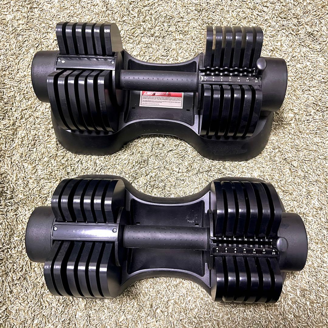 購入時注意！　2-② 片方　ATIVAFIT 可変式ダンベル 2-20kg