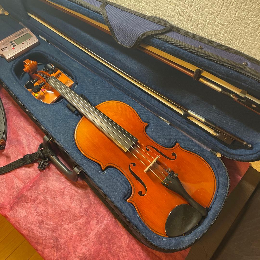 モ*ン様 SUZUKI 鈴木バイオリン 2001年製 No.200 4/4 付属