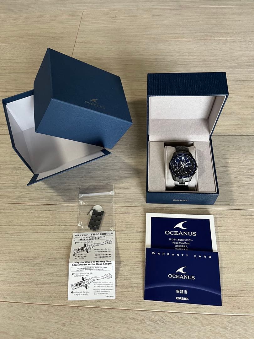 【人気モデル】オシアナス OCEANUS OCW-S7000B-2AJF