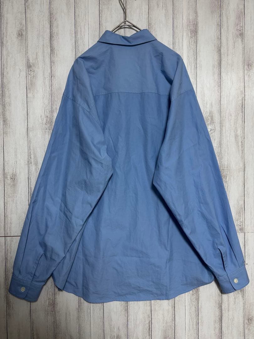 トップス AURALEE WASHED FINX TWILL BIG SHIRT 25AW