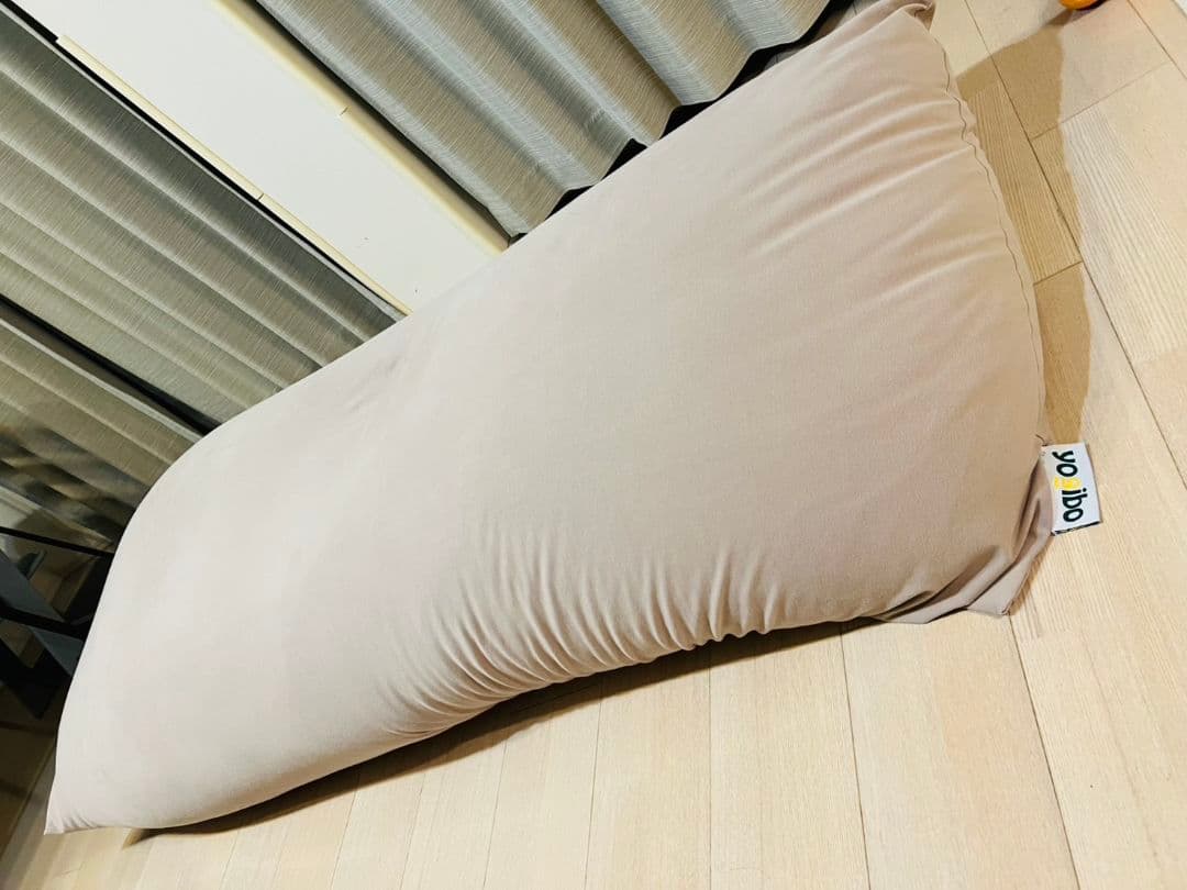 【大阪引取り指定】yoibo max マックス ライトグレー 　ヨギボー