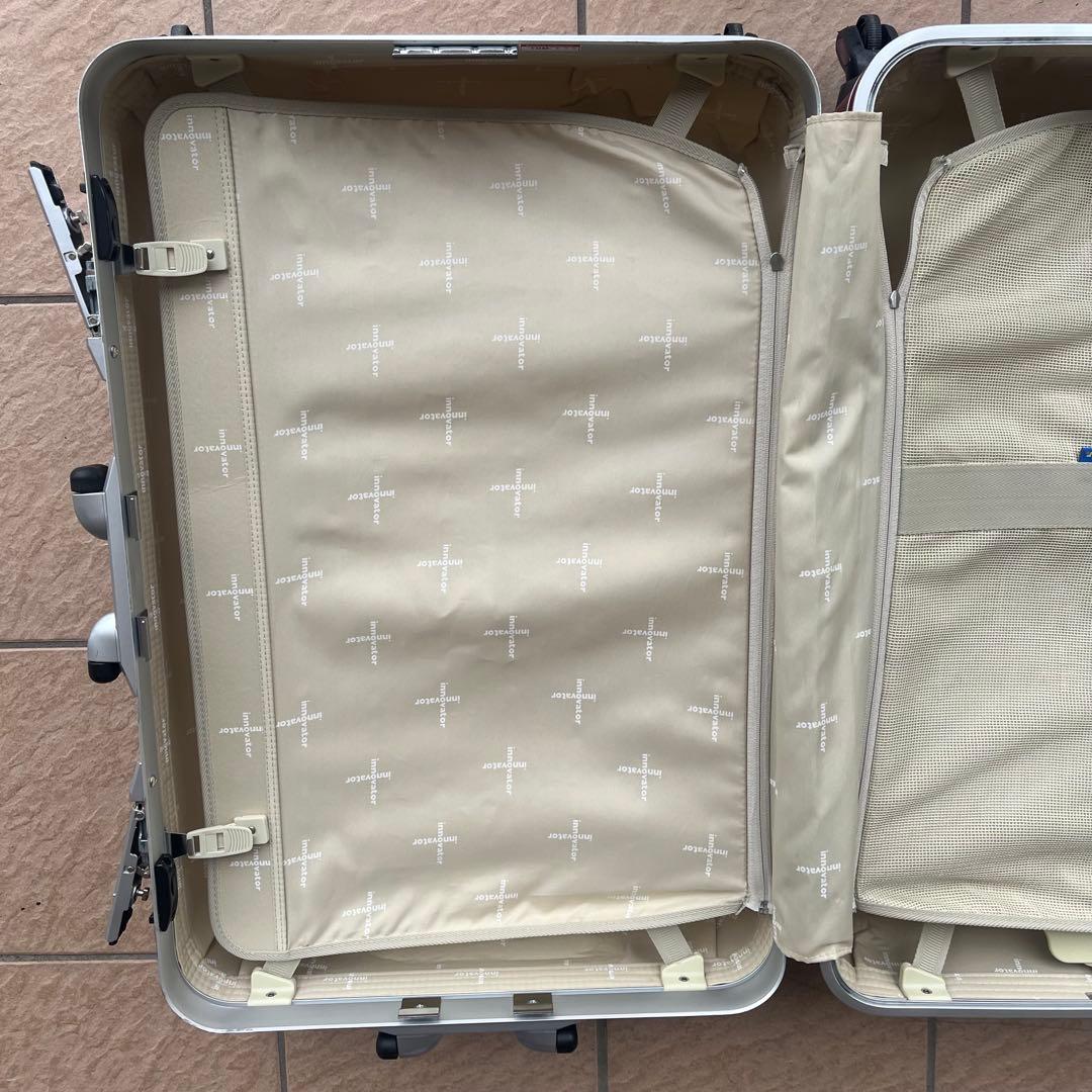 innovator イノベーター キャリーバッグ スーツケース 赤 ワインレッド