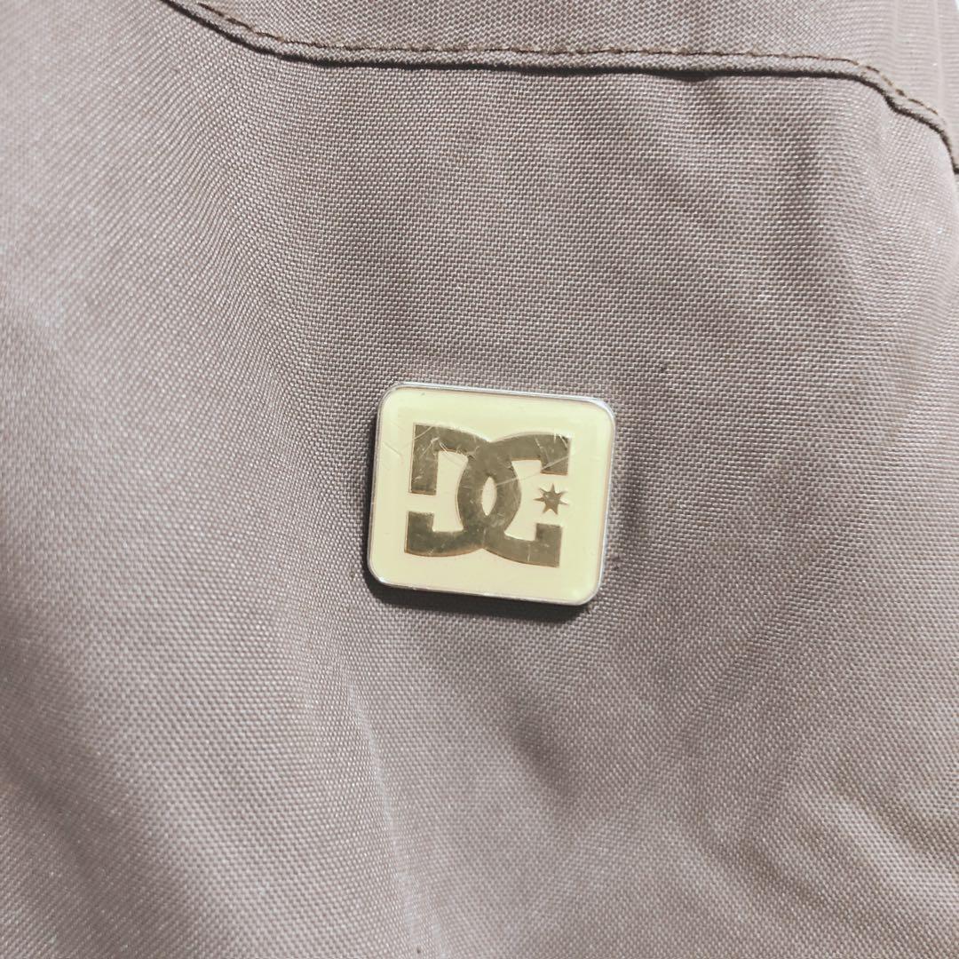 DC　スキージャケット　ボード　ジップアップ　迷彩柄　ポケット　フード　L