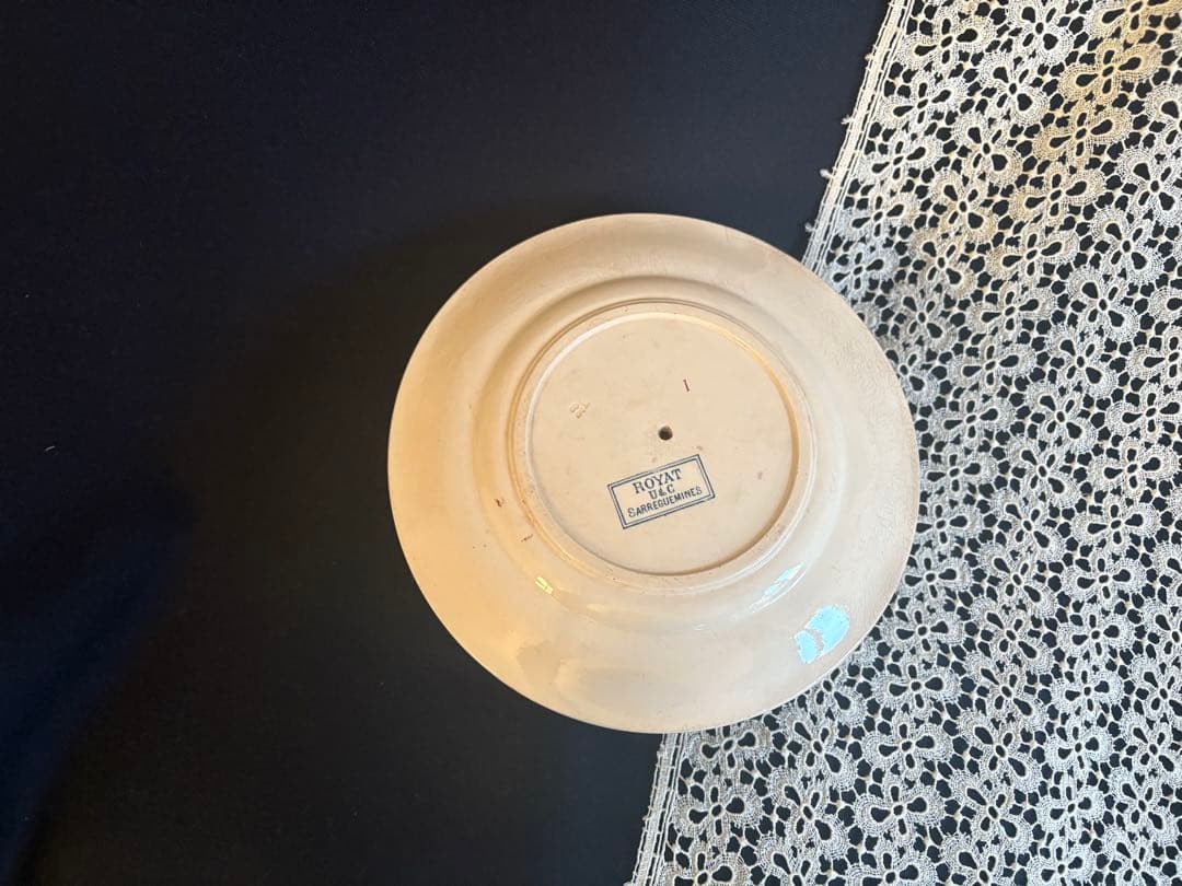 希少 サルグミンヌ窯 ROYAT ソーシエール フランス アンティーク