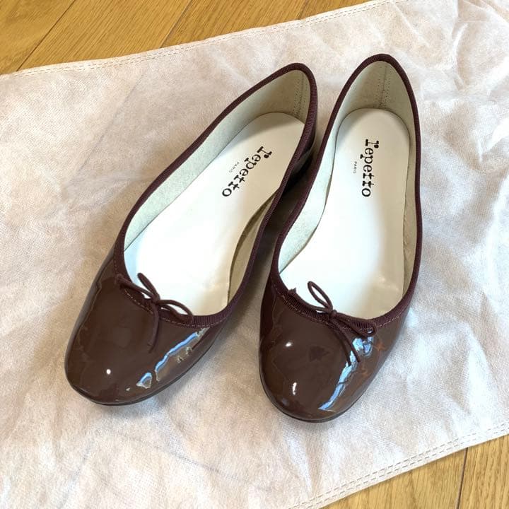 【美品】repetto バレエシューズ ブラウン