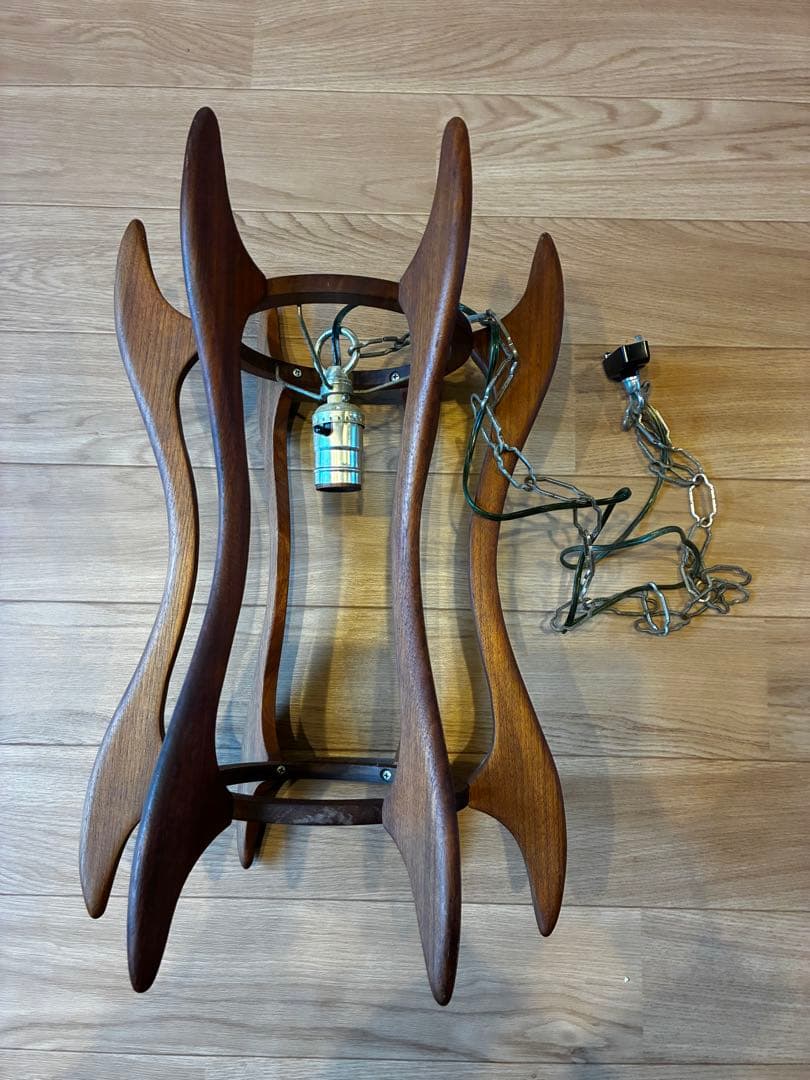 祐天寺　Sein 木製ペンダントライト ミッドセンチュリー　ヴィンテージ