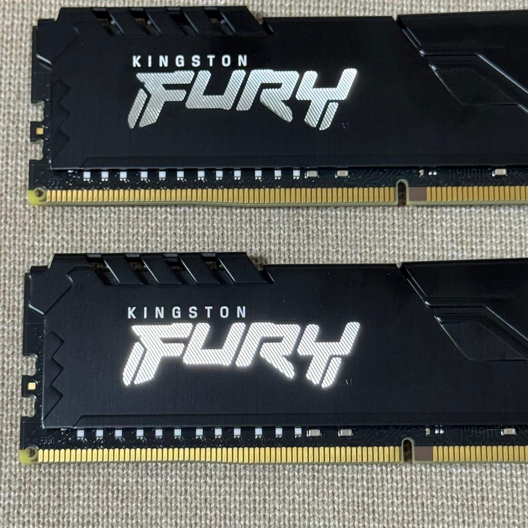 Kingston DDR4-3200 32GB (16GB×2) 動作確認済