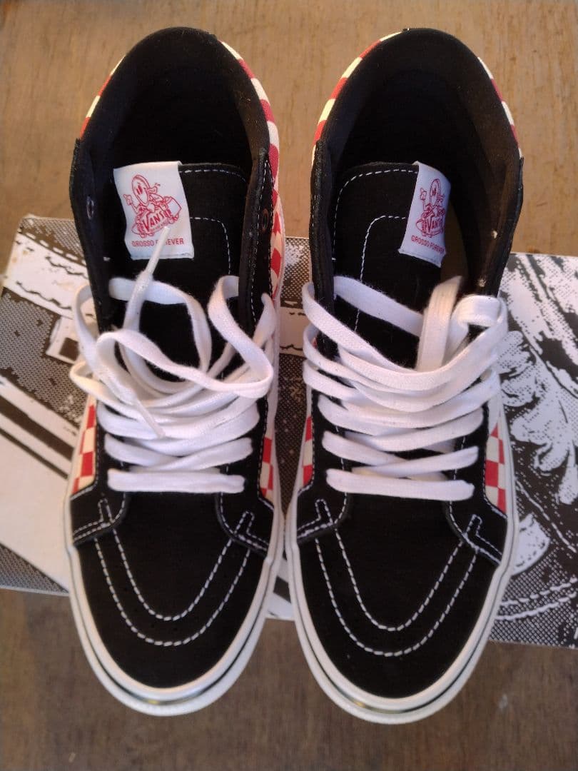 vans sk8-hi pro jeff grossoモデルf