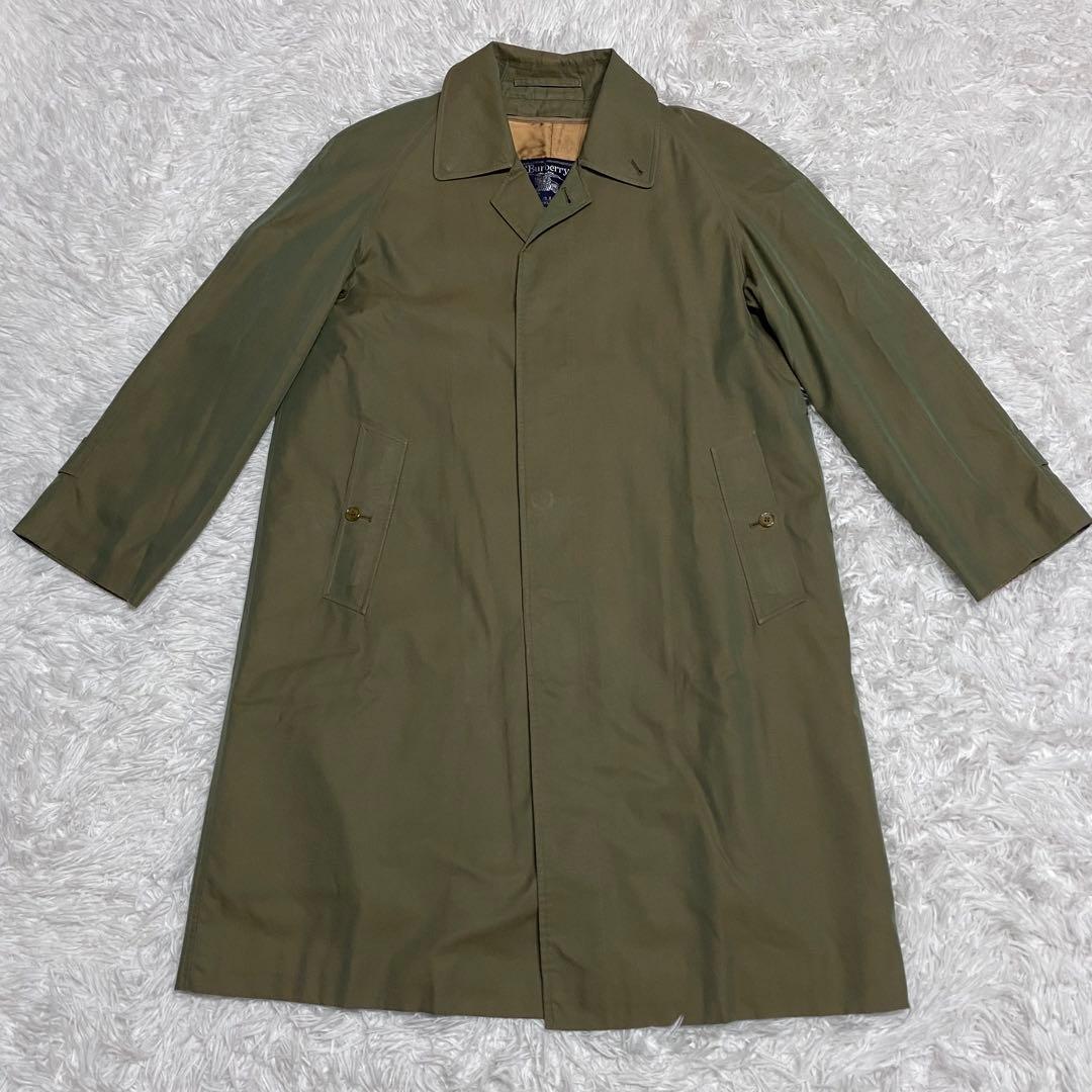 【希少】【高級】Burberry's・トレンチコート・玉虫色・ライナー付き