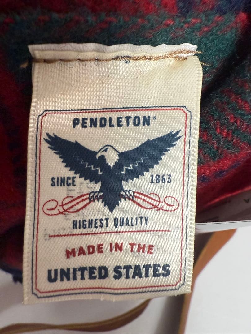 未使用品　PENDLETON ペンドルトン ブランケット モーターローブ