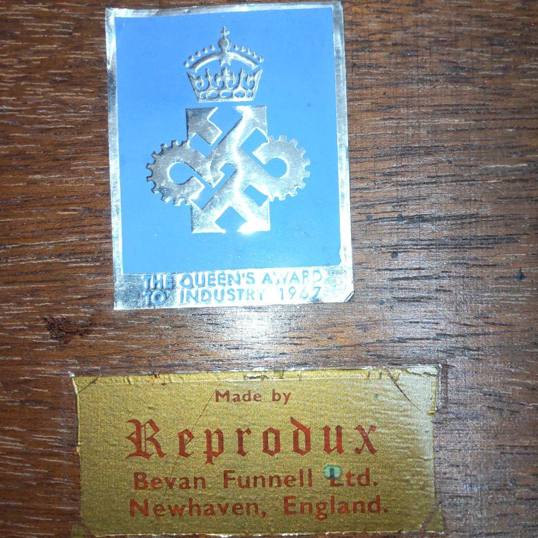 英国 Bevan Funnell ガラストップネストテーブル 猫脚 アンティーク