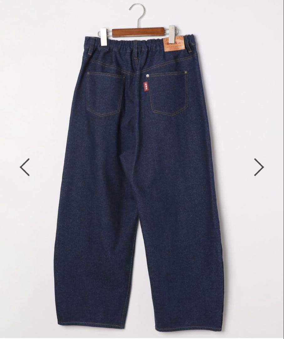 ニコアンド　【be with M】 Misayo デニムパンツ　インディゴ　S