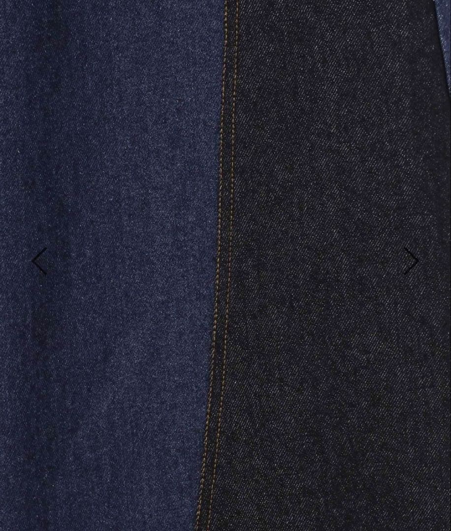 ニコアンド　【be with M】 Misayo デニムパンツ　インディゴ　S