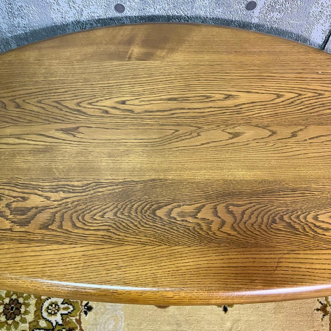 ꧁浜本工芸 HAMAMOTO꧂リビングテーブル センター ロー オーバル 楕円