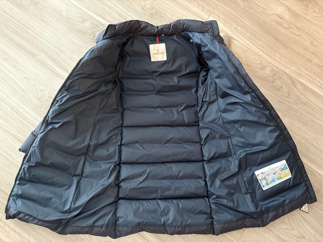 新品【モンクレール】ABELLE 12A ネイビー (大人XS〜S相当)