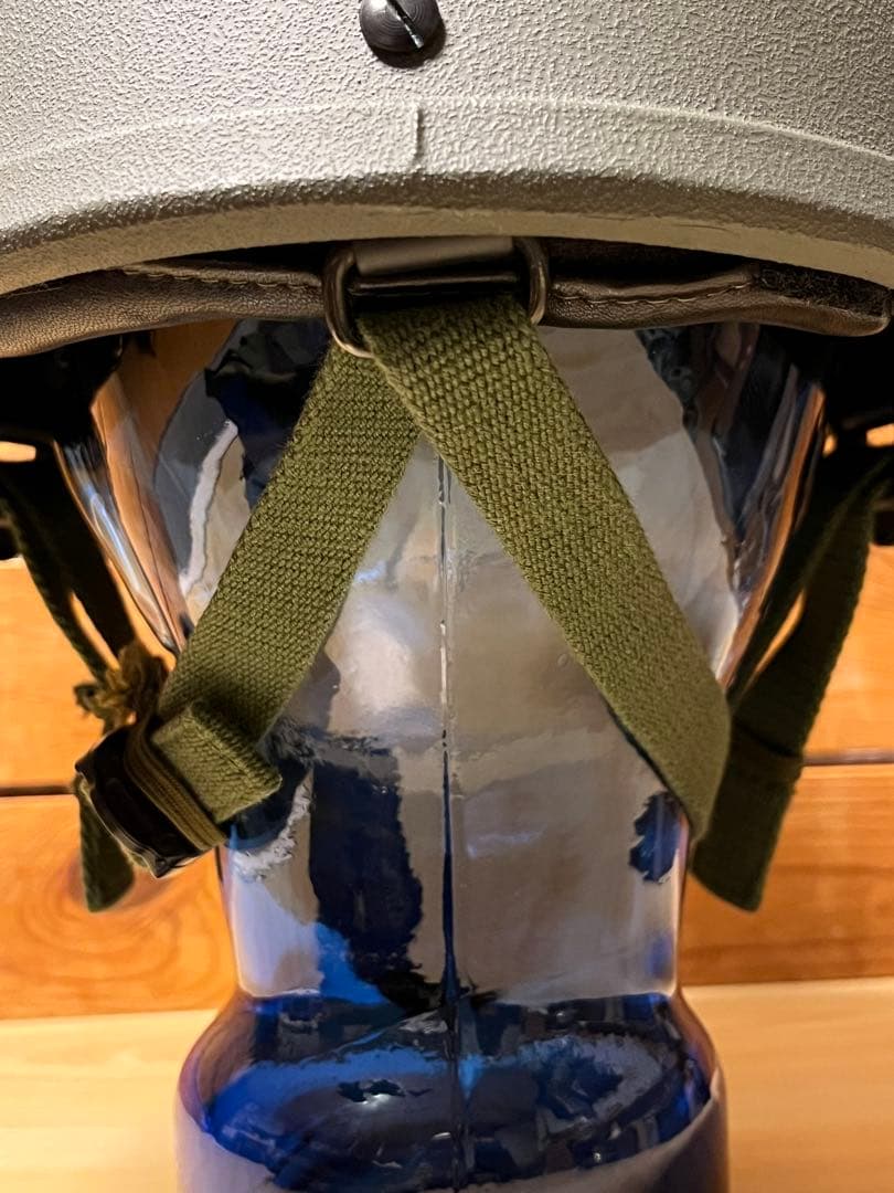 イギリス軍 Mk6ケブラーヘルメット サイズM 迷彩カバー3枚付実物2003年製