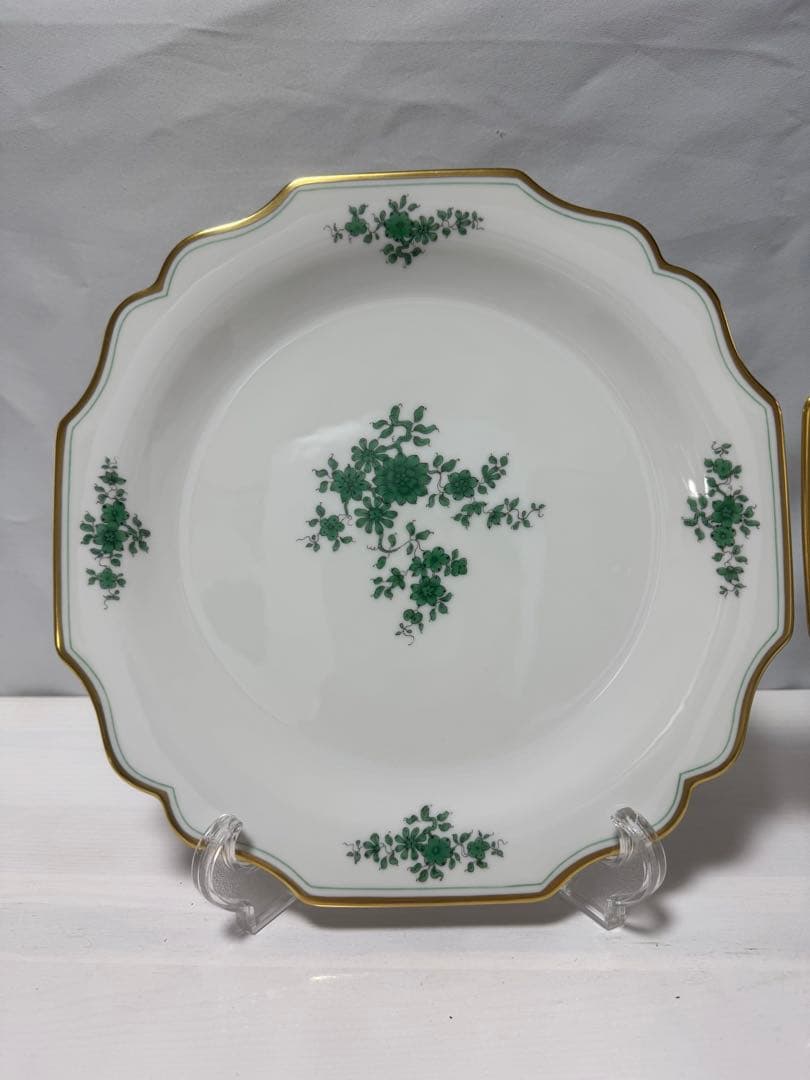 未使用品アウガルテン ウィーン プリンスオイゲン プレート 27cm ペア