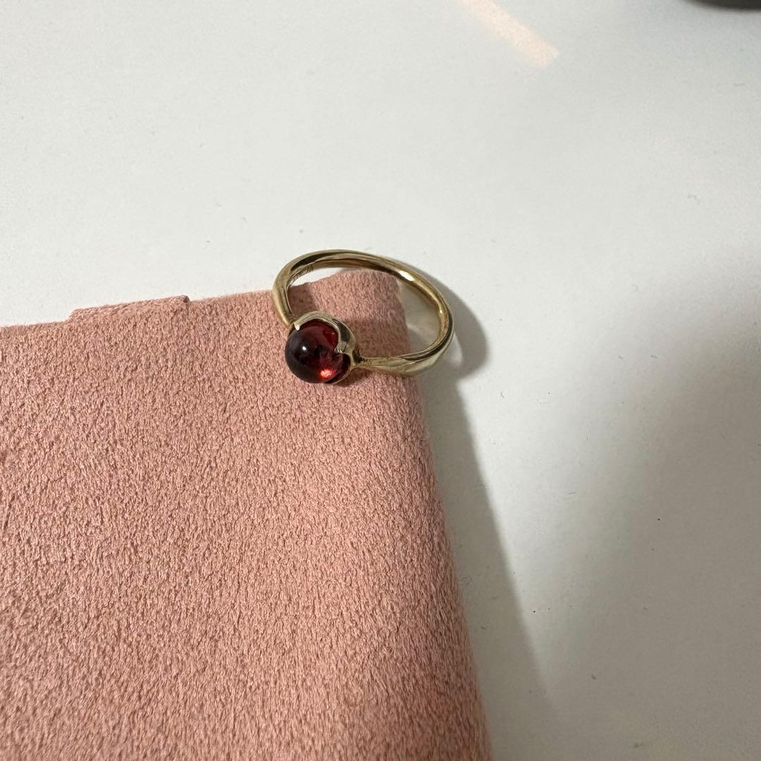 VERMILLION Orbeガーネットリング 11号