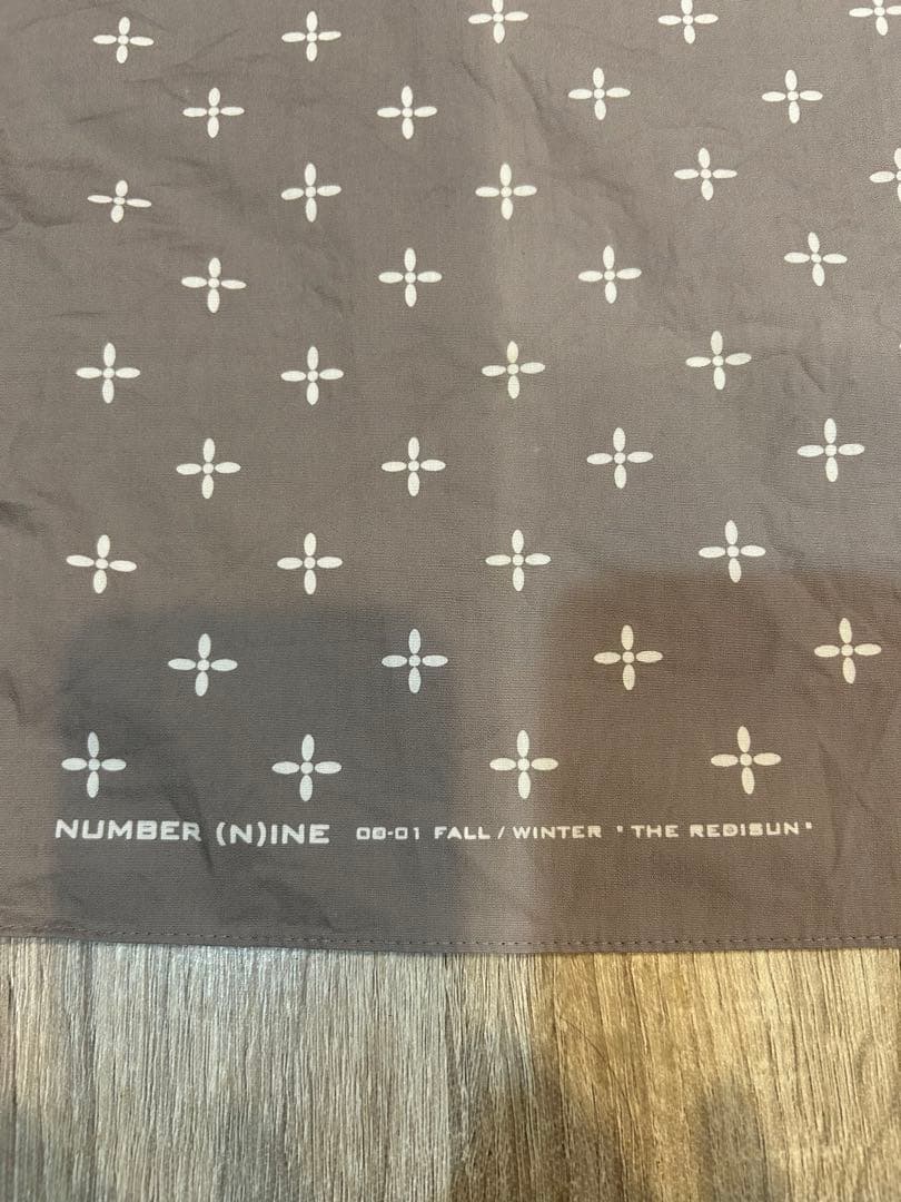 レア ナンバーナイン NUMBER (N)INE redisun期バンダナ