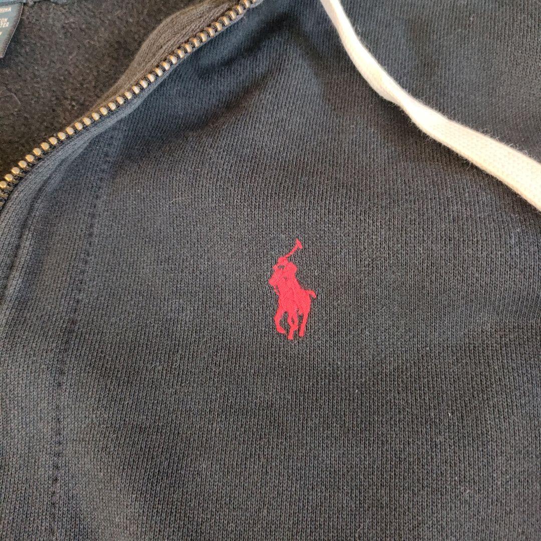 Polo by Ralph Lauren ジップパーカー 黒 Mサイズ swag