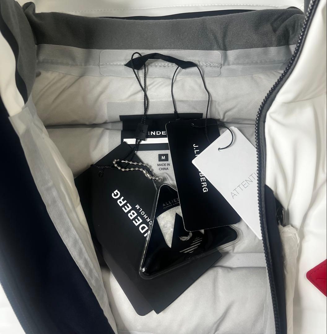 J.LINDEBERG スノボー・スキーウェア ホワイト／ネイビー 新品未使用