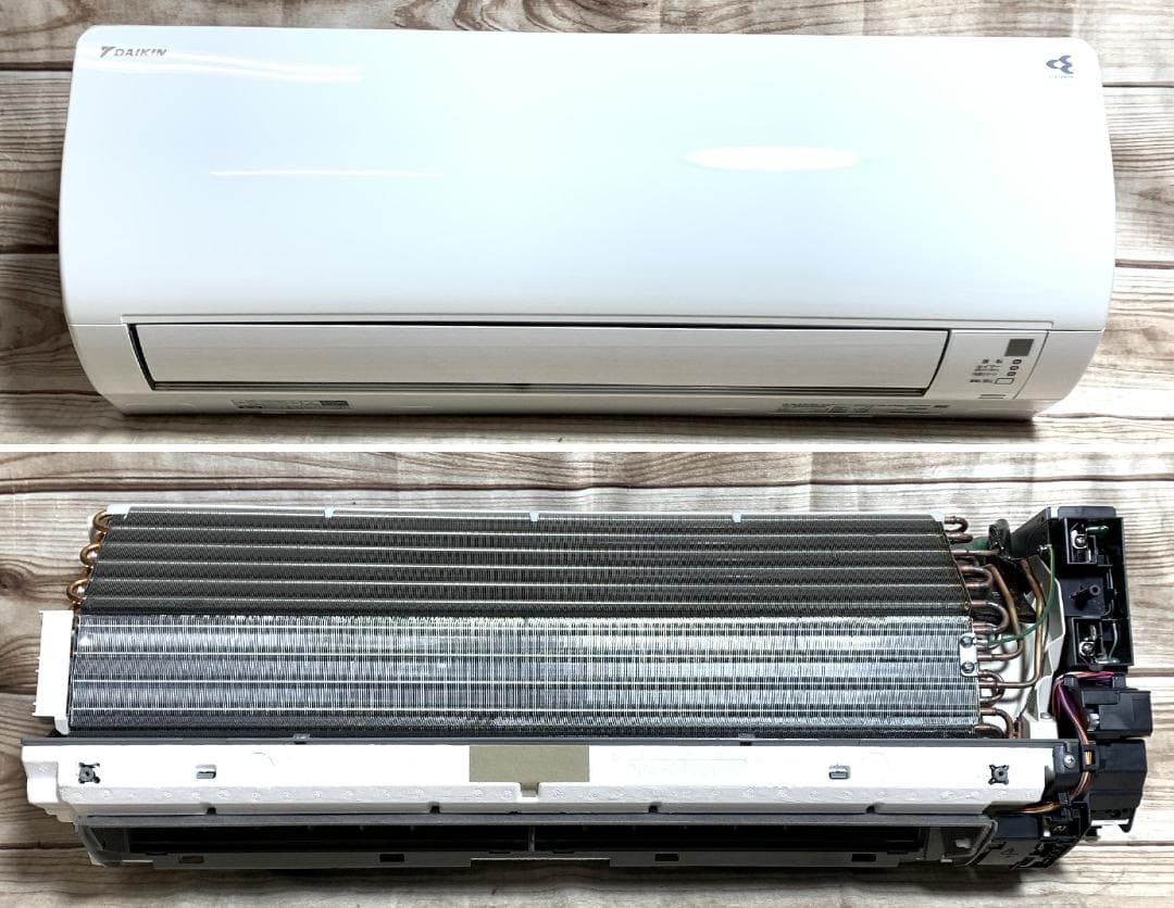 ダイキン 6-9畳 2.2kW 100V ストリーマ エアコン 23年 全清掃済