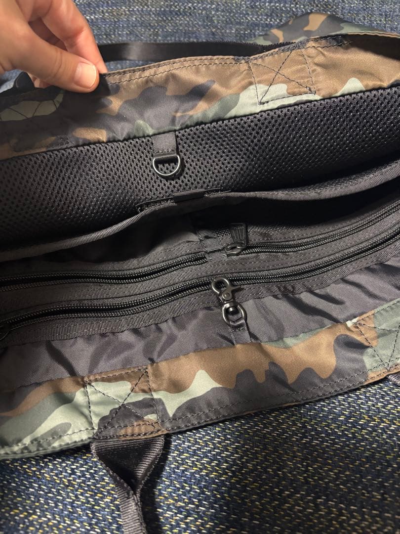 【未使用】LOWERCASE×PORTER×EDIFICE トートバッグ 迷彩