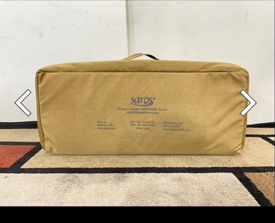 ポータブル酸素機　米軍　5台　専用