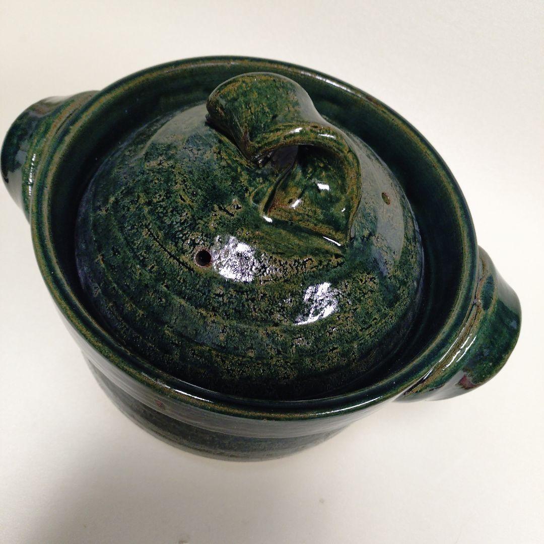 信楽焼　ご飯炊き土鍋5合用　飯炊き鍋