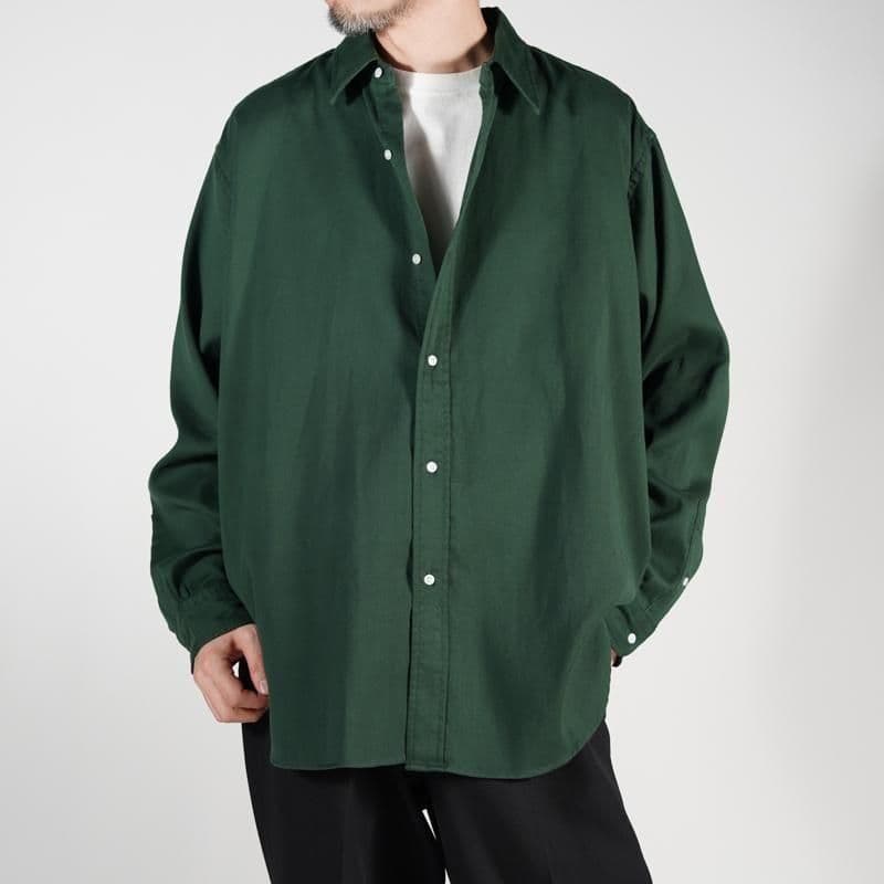 【A.PRESSE・未使用】Double Weave Twill Shirt