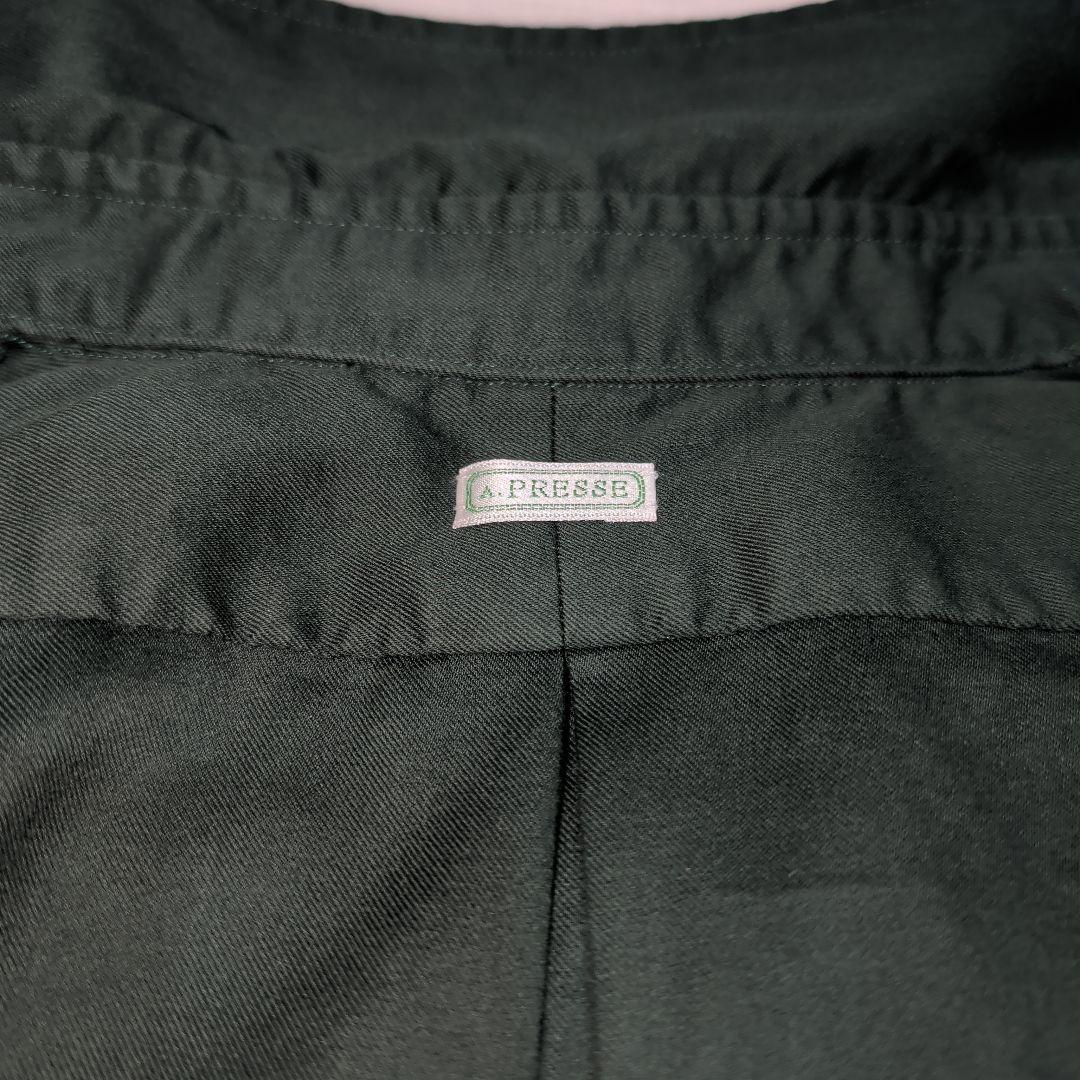 【A.PRESSE・未使用】Double Weave Twill Shirt