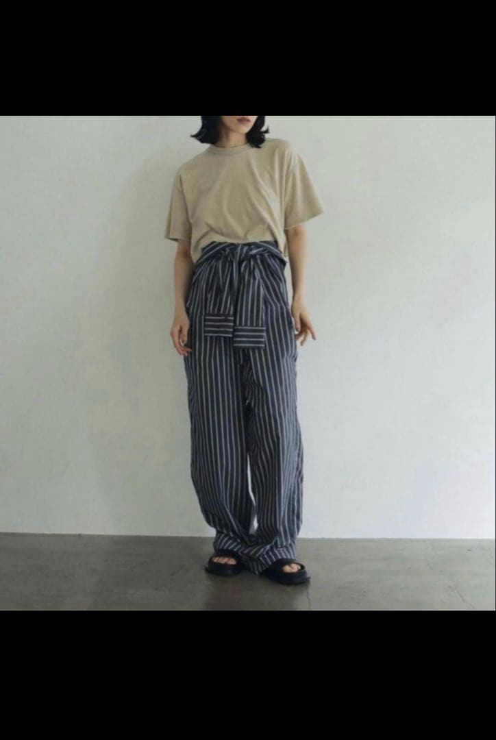 アンヌーク　anuke ストライプコンビネゾン オールインワン