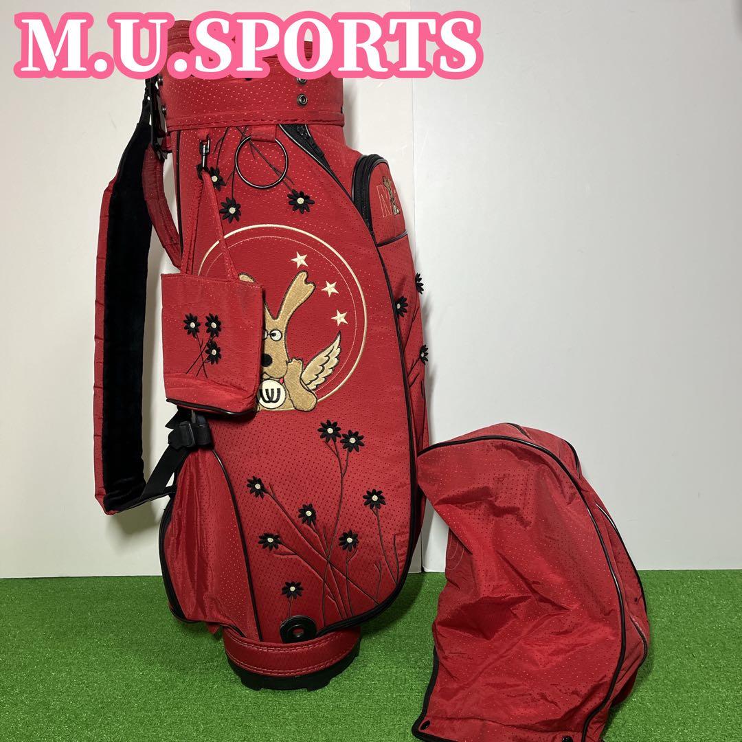 D160 M.U.SPORTS キャディバッグ ミエコウエサコ レディース