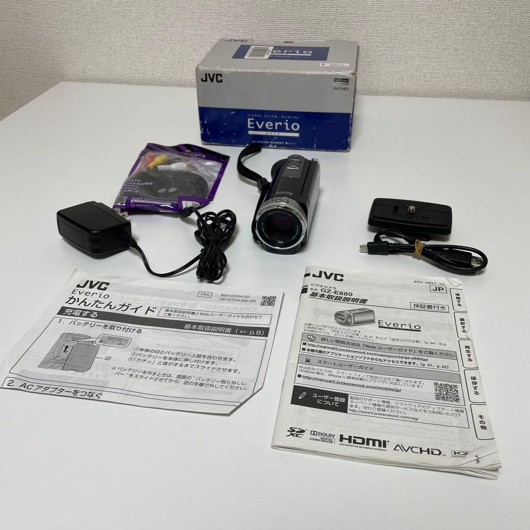 JVC GZ-E880 フルHD ビデオカメラ本体