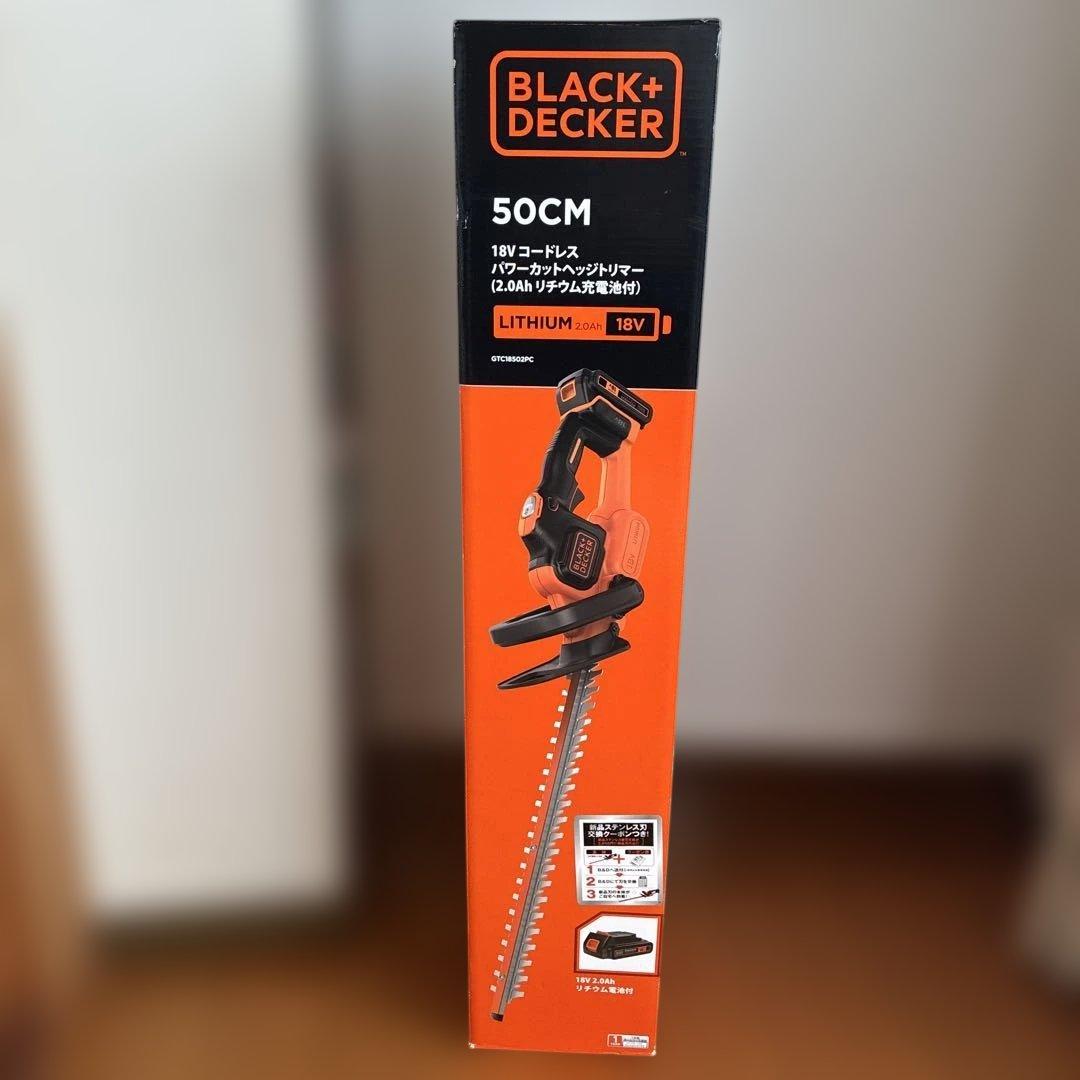 BLACK＋DECKER ブラックアンドデッカー 18Vヘッジトリマー2.0