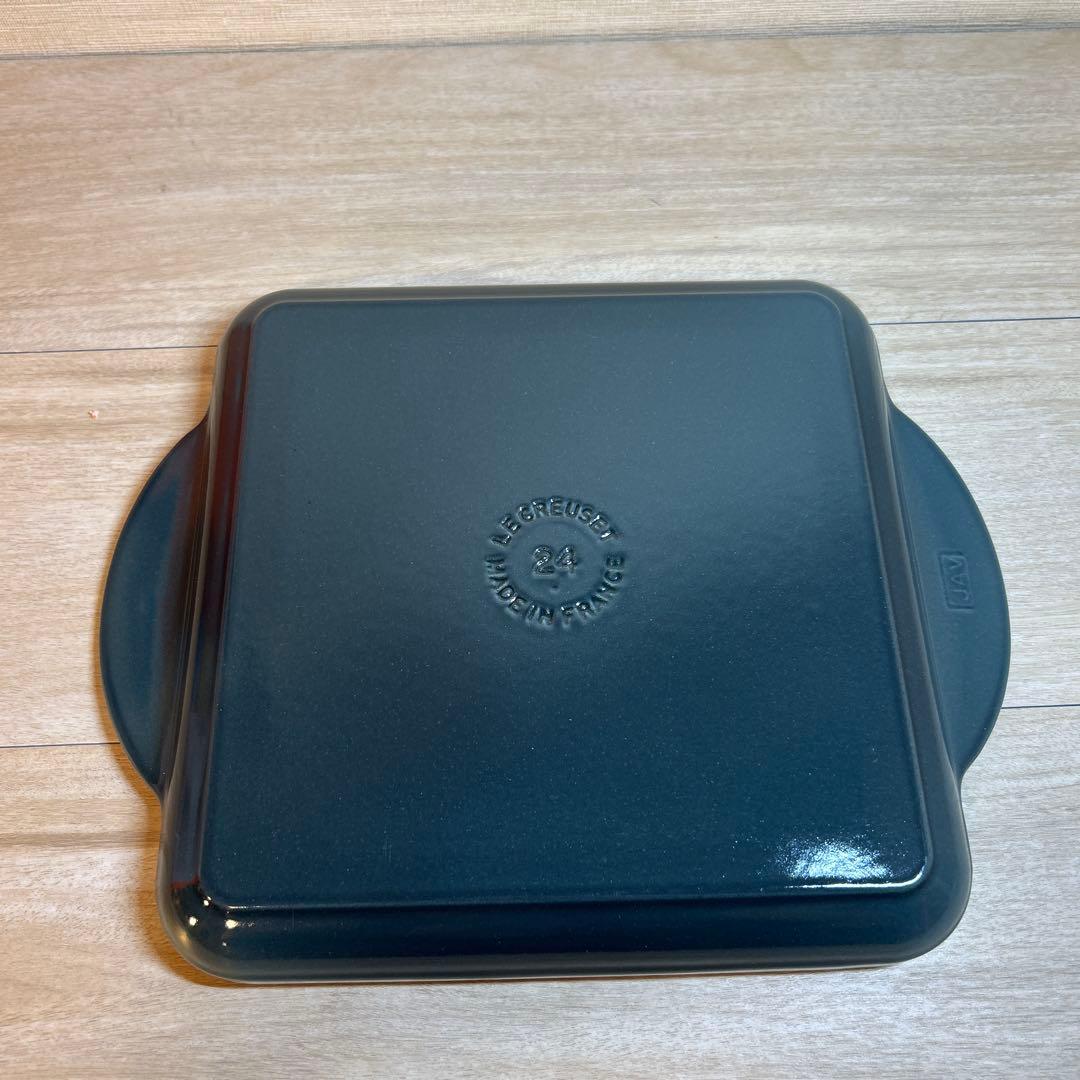 ルクルーゼ　グリル・カレ　スクエアグリル　グリルパン　24cm オーシャン