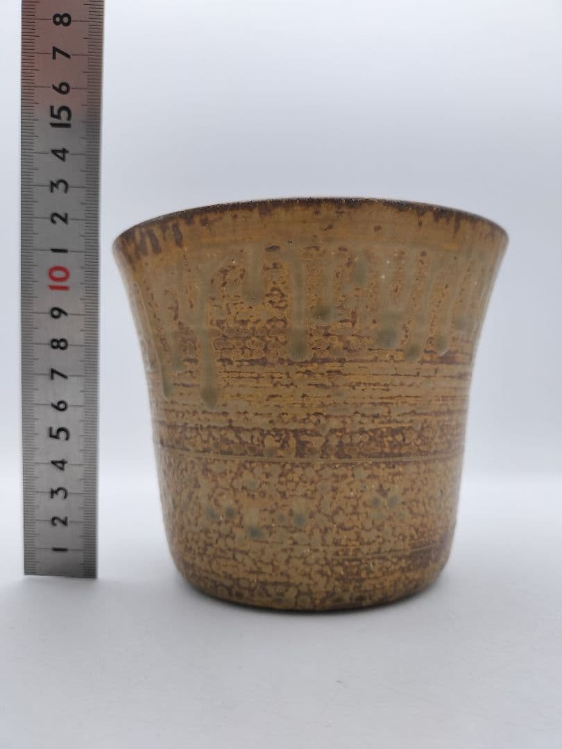 c484 建水 棒の先 遠州七窯　志戸呂 紙箱 茶道具 古物