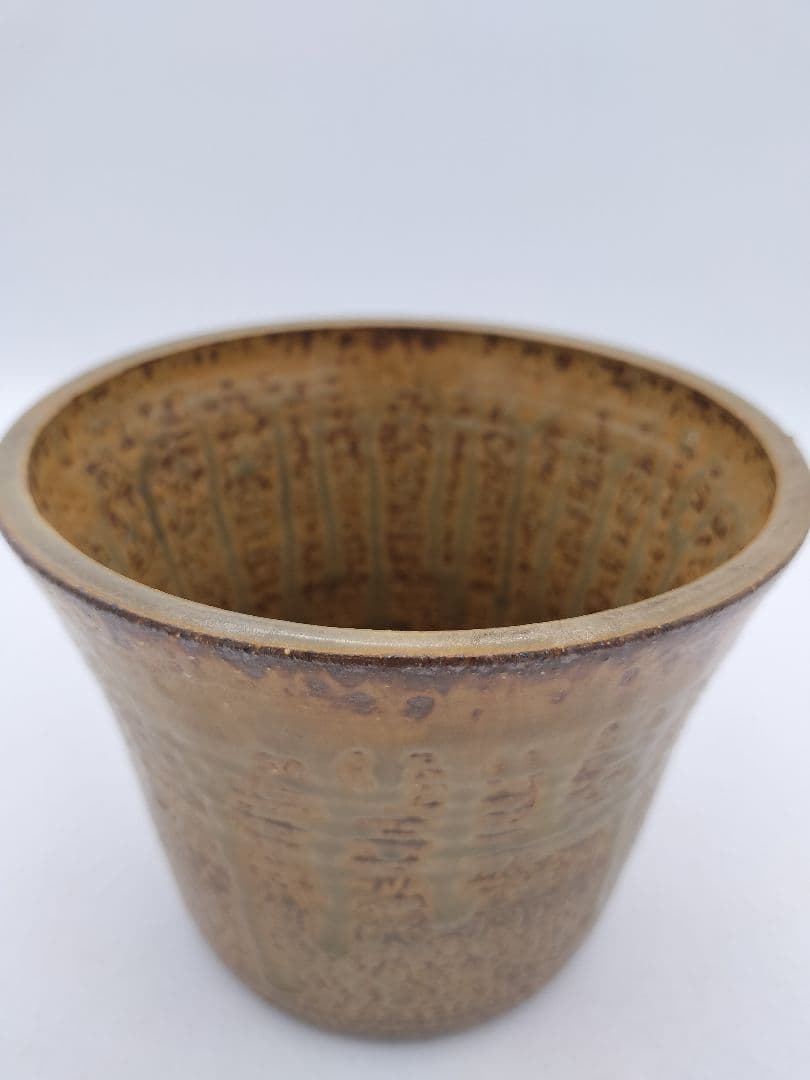 c484 建水 棒の先 遠州七窯　志戸呂 紙箱 茶道具 古物