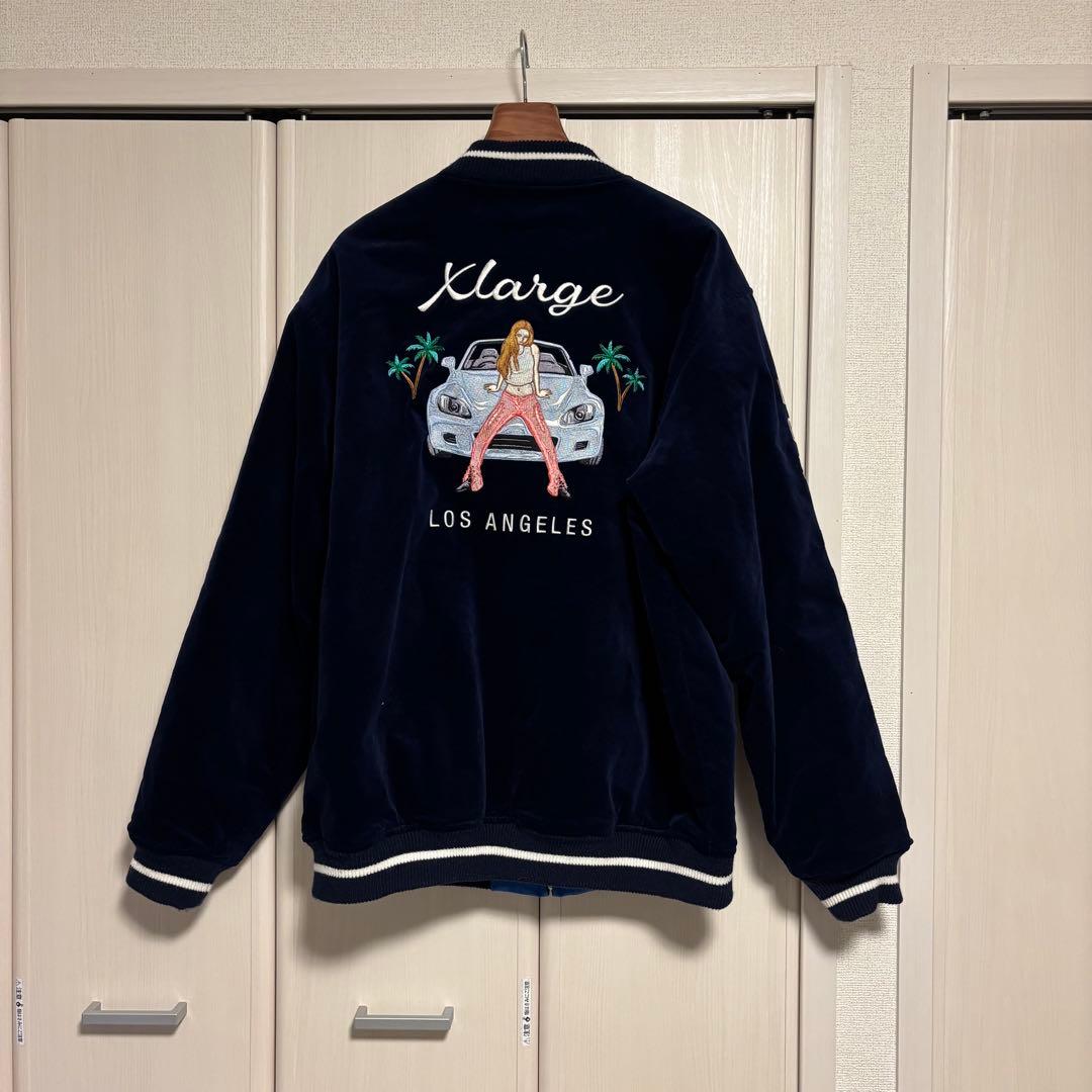 xlarge エクストララージ　スカジャン　リバーシブル