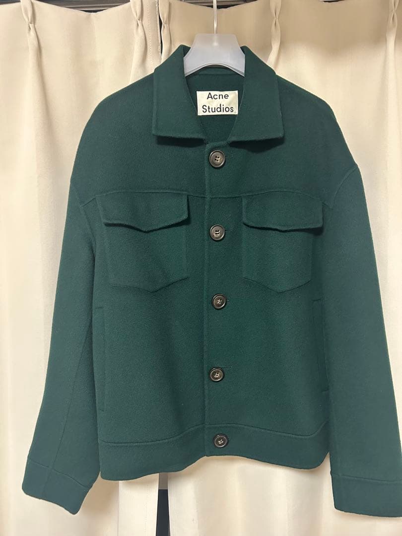 Acne Studios アクネステュディオス ウールジャケット グリーン