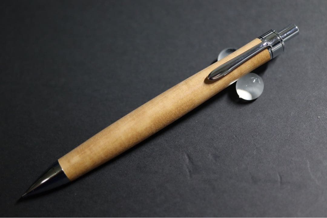 13 かなでクラフト インド白檀 杢入り シャープペンシル