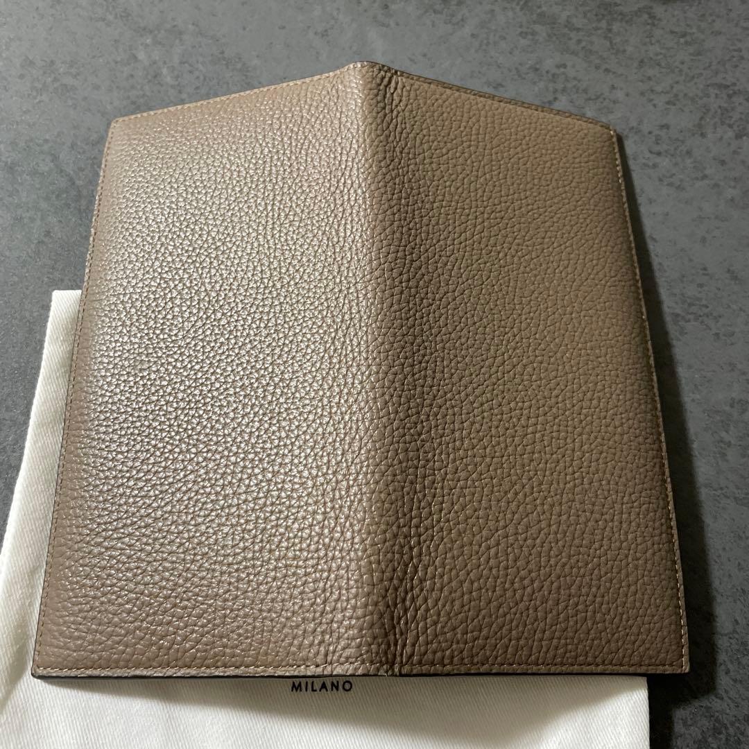 ボナベンチュラ　長財布　エトープ　シュリンクレザー　小銭入れなし　シンプル