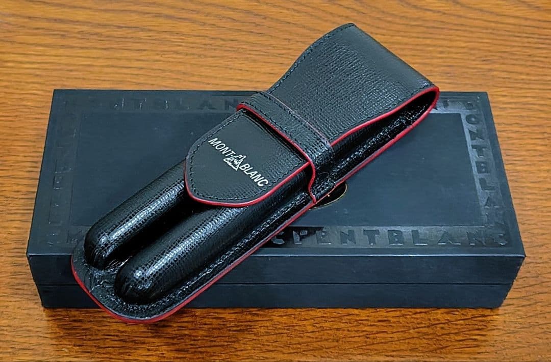 MONTBLANC モンブラン 100周年記念ヒストリカルペンポーチ 2本用